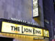 Lion King Broadway Sign, outside the Minskoff Theater