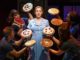 Jenna in Broadway’s Waitress The Musical showing off the pies she has just baked.