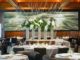 A close look at the upscale and trendy interior of Le Bernardin Restaurant New York