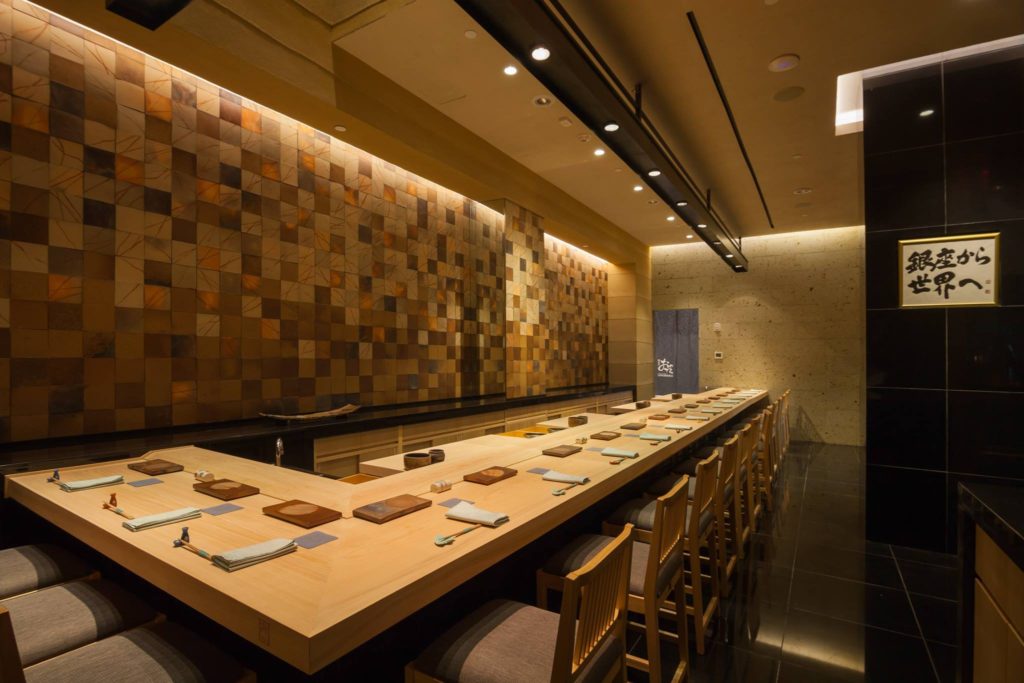 Inside Sushi Ginza Onodera New York