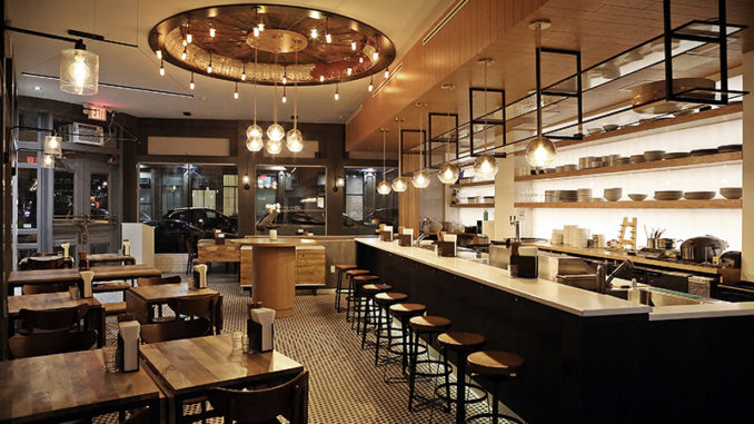 Inside Jeju Noodle Bar in New York