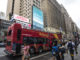 Tour bus takes sightseers round the city for New York tours