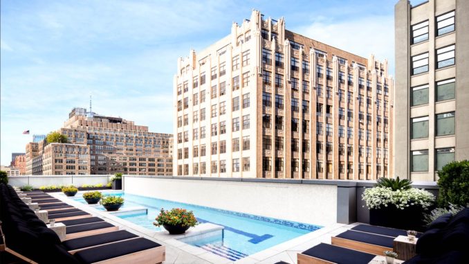 New York Hotels with rooftop Pools